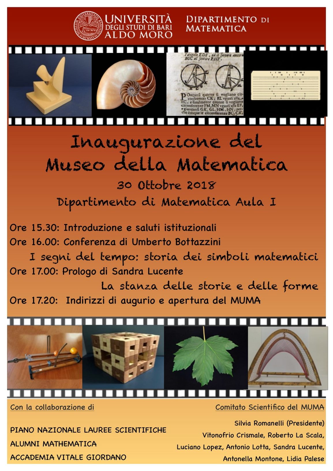 Inaugurazione Museo della Matematica