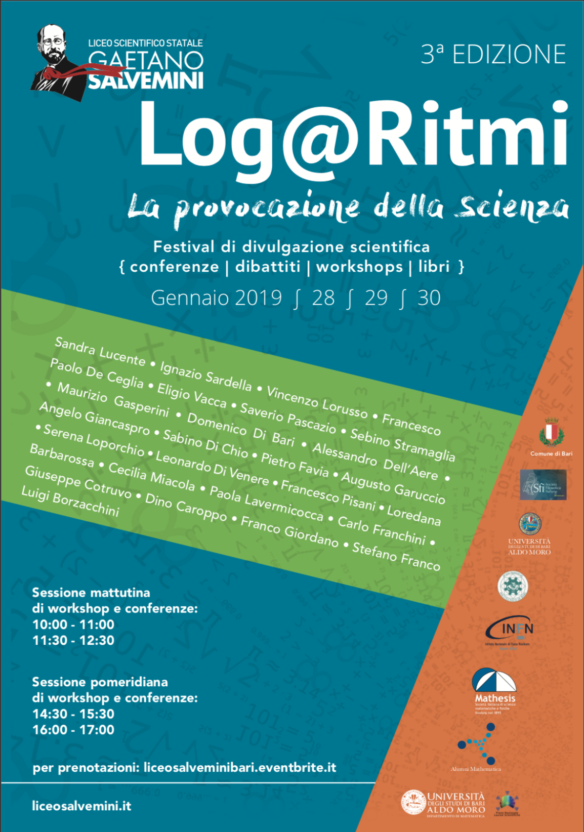 Alumni Mathematica al festival della scienza Log@Ritmi